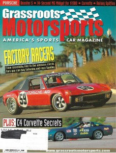 GRASSROOTS MOTORSPORTS 2000 JUNE - BOXTER S, CORVETTE, SPITFIRE, C4 VETTE